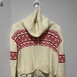 Derek Heart Christmas Turtleneck Sweater
